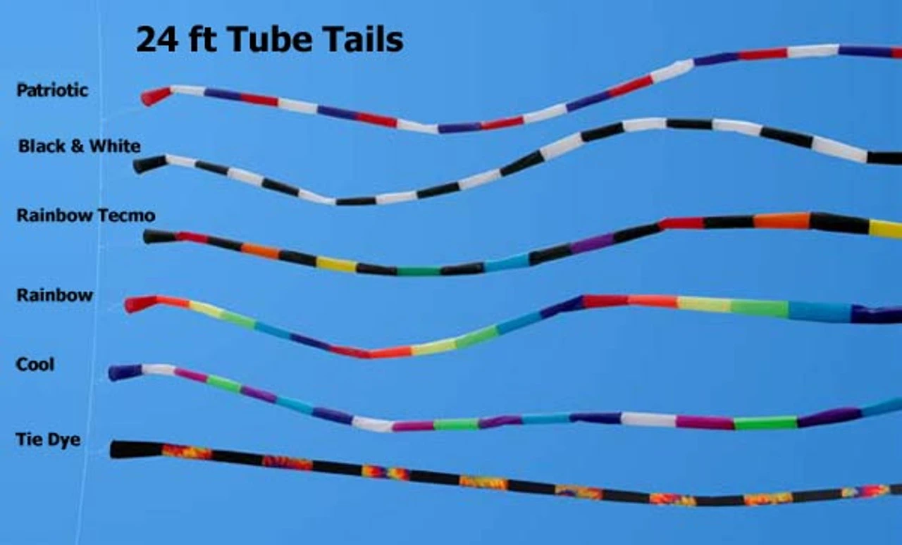 24 Ft Tube Tail (Tie Dye) 4 24 Ft Tube Tail (Tie Dye) - Image 2