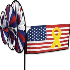 Premier® Triple Spinner - Yellow Ribbon