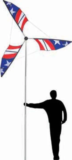 Premier® 6.5' Patriotic Wind Generator