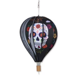 Premier® 22 In. Hot Air Balloon - Day Of The Dead (Black)