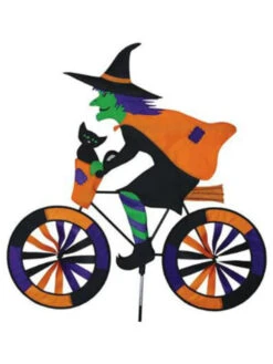 Premier® Lawn Spinner - Witch On A Bike