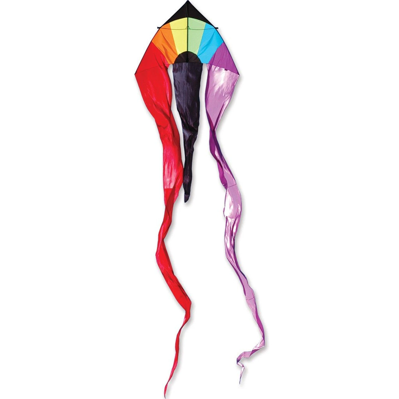Flo Tail 13' Delta Kite - Rainbow Arc 3 Flo Tail 13' Delta Kite - Rainbow Arc