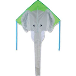 Large Easy Flyer Kite (Gray Elephant) -Default Template 6 gray elephant 12740.1465259539
